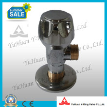 Válvula de ângulo de batente de bronze com punho de zinco (YD-C5028)